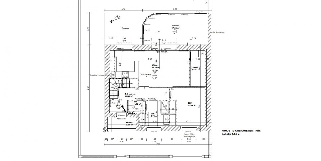 Réaménagement d'une maison de ville