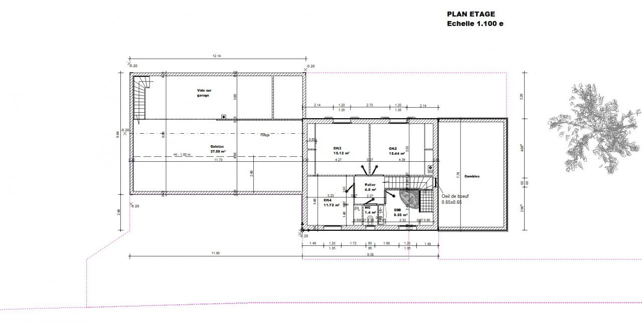 Plan étage