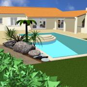 Projet 4 vue espace piscine