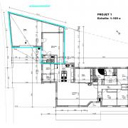 Vue en plan du projet